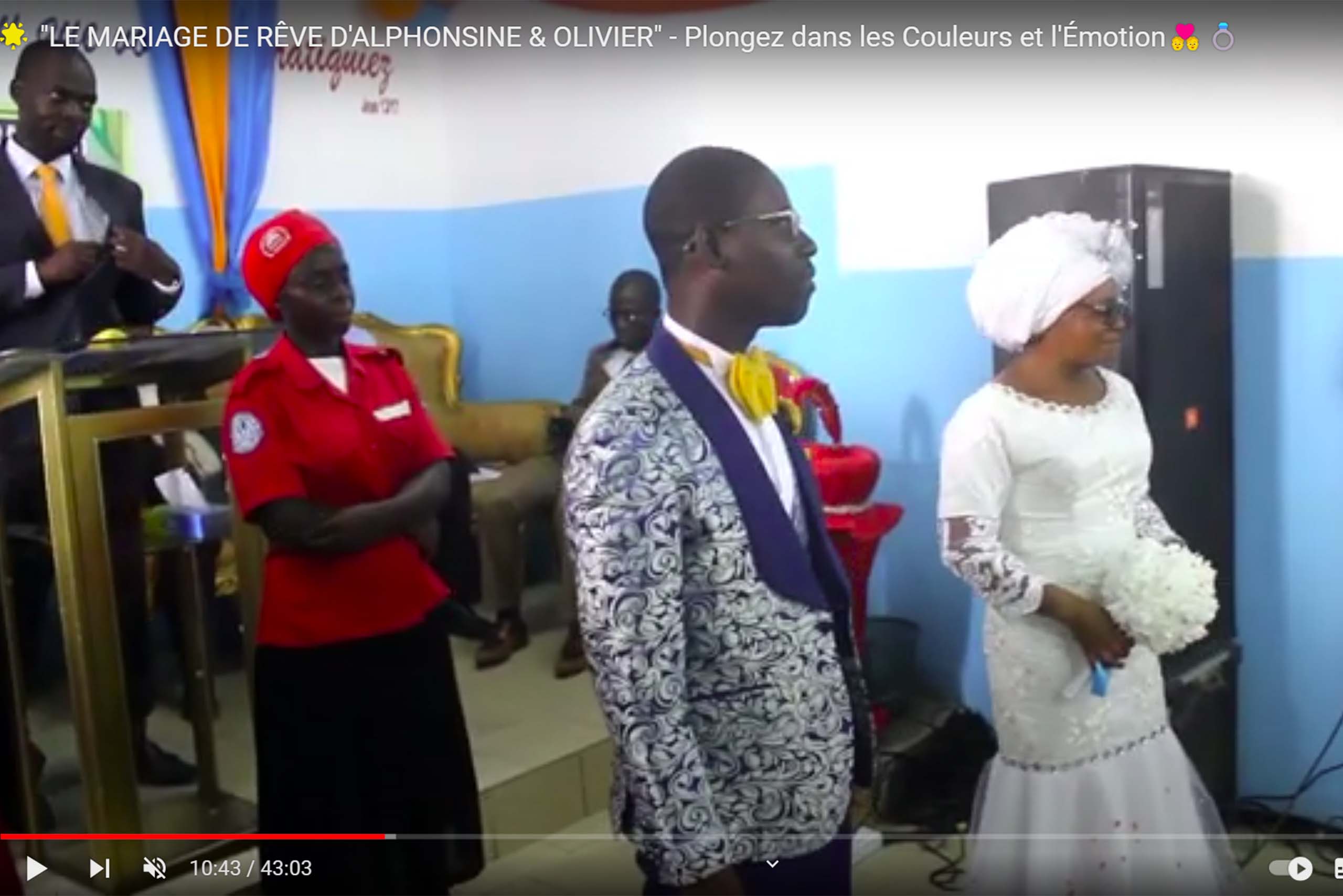 Mariage Civil du couple N’GUESSAN / Olivier & Alphonsine